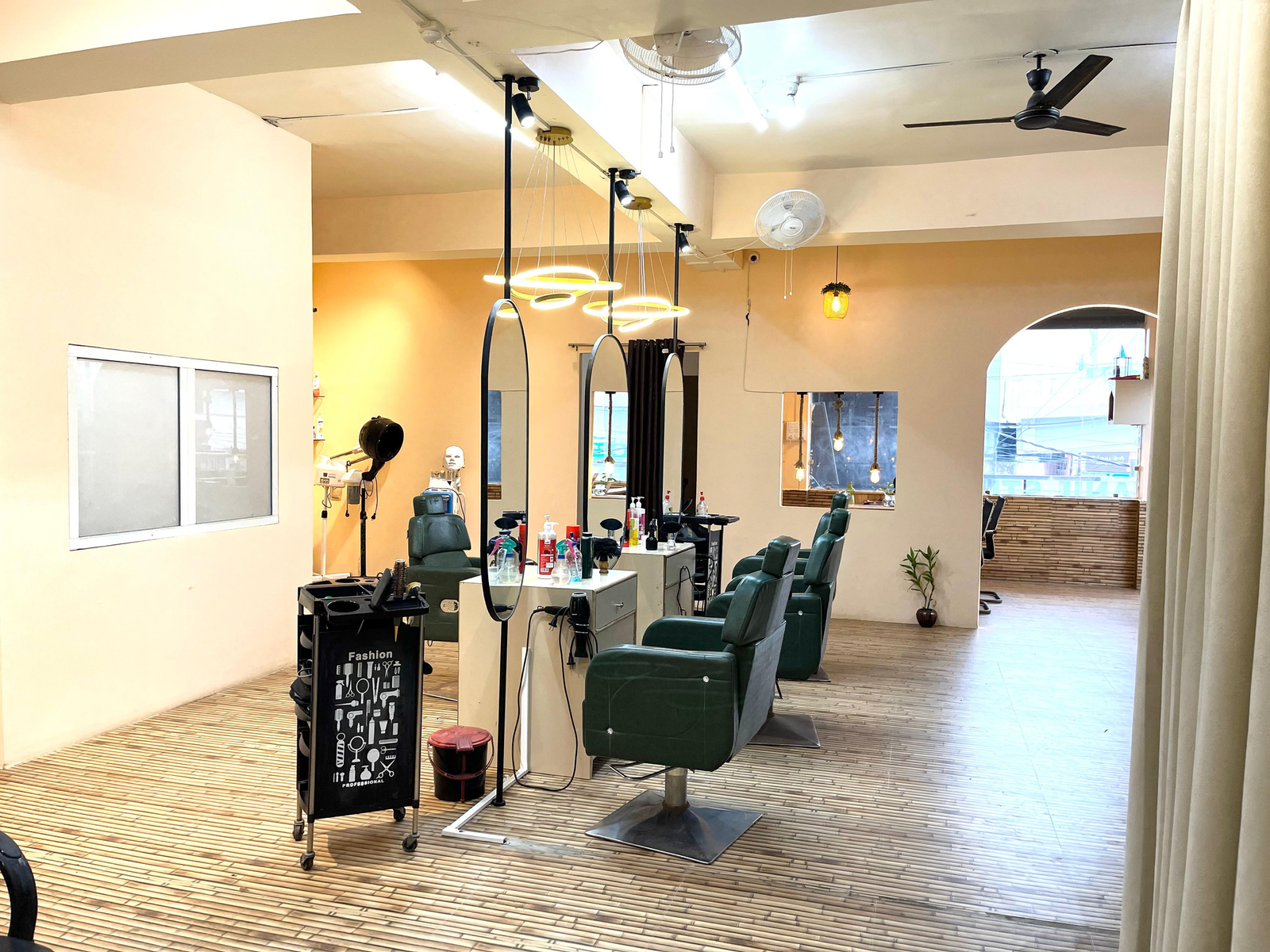Luxury salon interior